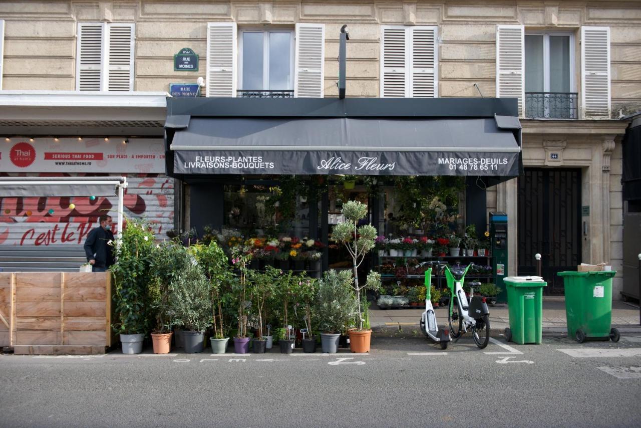 Charming Parisian Apartment With Air Conditioning - Climatisation & 2 Bedrooms - Batignolles Parigi Esterno foto