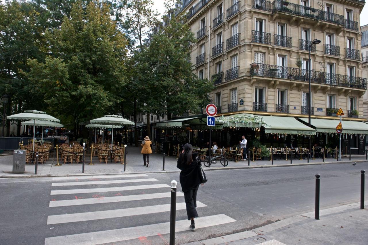 Charming Parisian Apartment With Air Conditioning - Climatisation & 2 Bedrooms - Batignolles Parigi Esterno foto